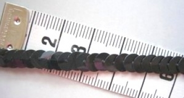 Paillettenband stretch schwarz